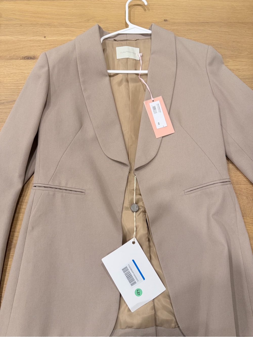 L’Autre Chose - Beige Tailored Women's Blazer
